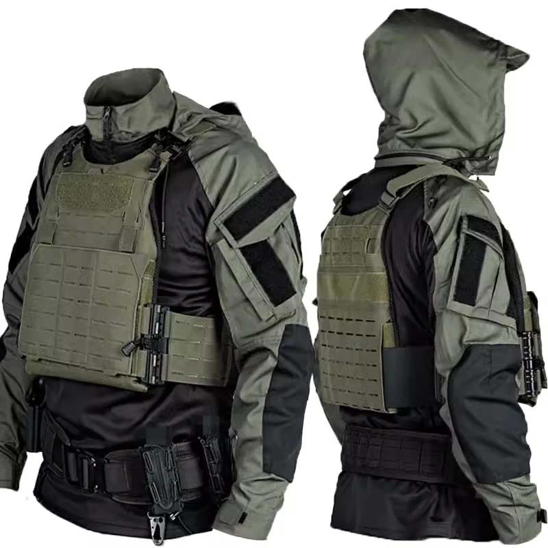 Tactical Military Shirt Cargo - CP Camo tactisch gevechtsshirt en -broek