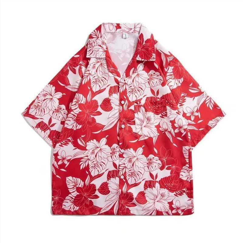 Vintage bloemenshirt met korte - Vintage Hawaiian Floral Shirt recensie en prijs