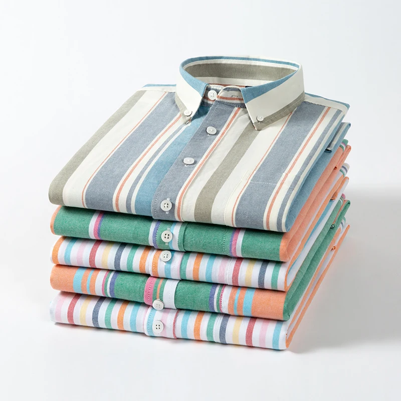 2025 100% katoenen Oxford-shir - Oxford Cotton Casual Shirt Business recensie en prijs