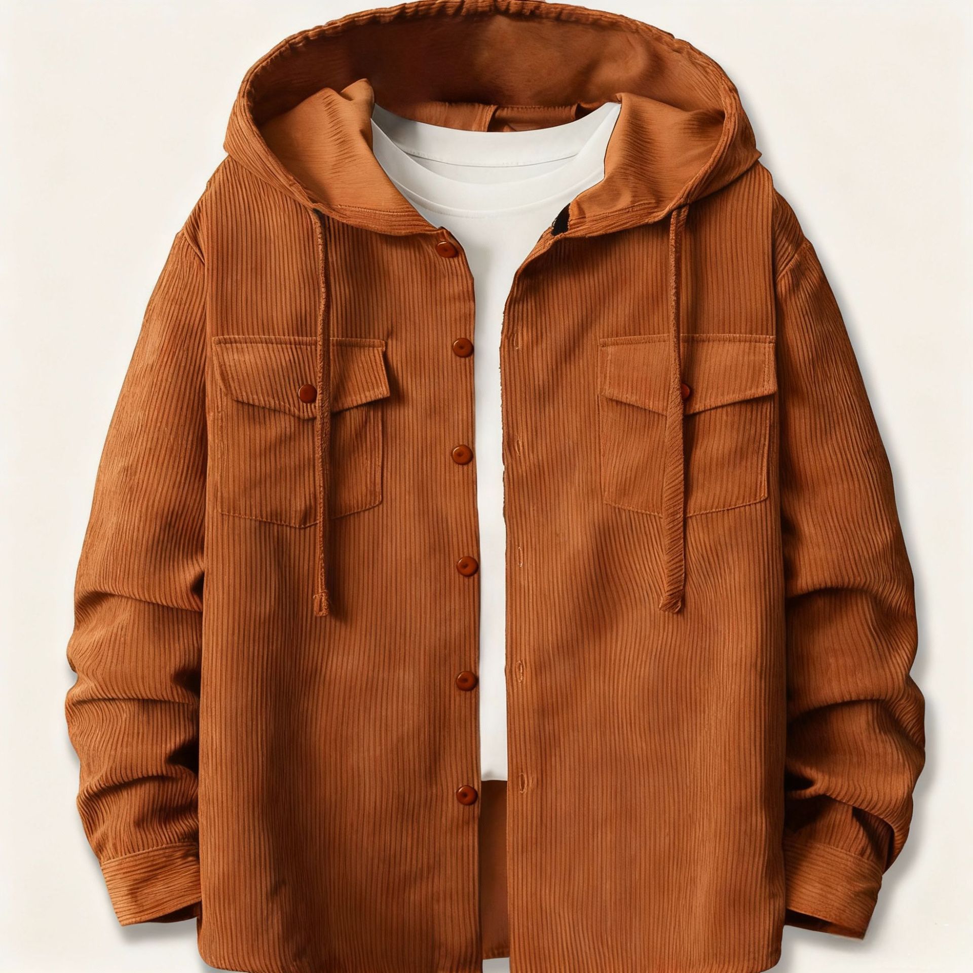 Heren los corduroy overhemd me - Corduroy Button Up Shirt Men recensie en prijs