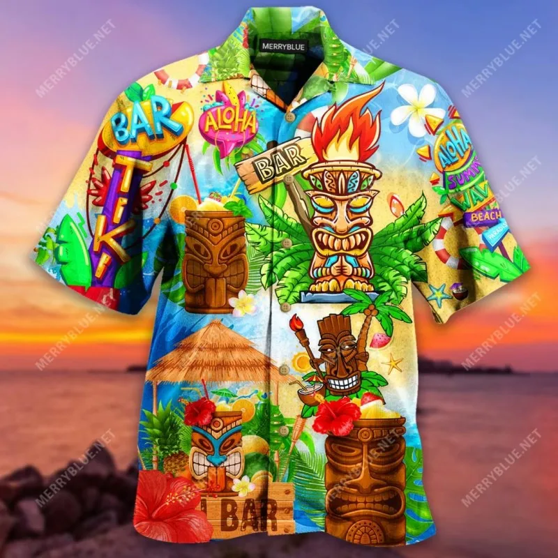Heren zomer Hawaiiaans bloemen - Vintage Hawaiian Floral Shirt recensie en prijs