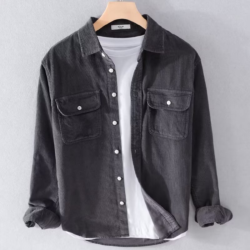 Heren overhemd van corduroy, e - Corduroy Button Up Shirt Men recensie en prijs